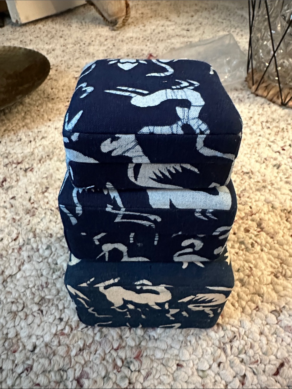 Vintage nesting boxes